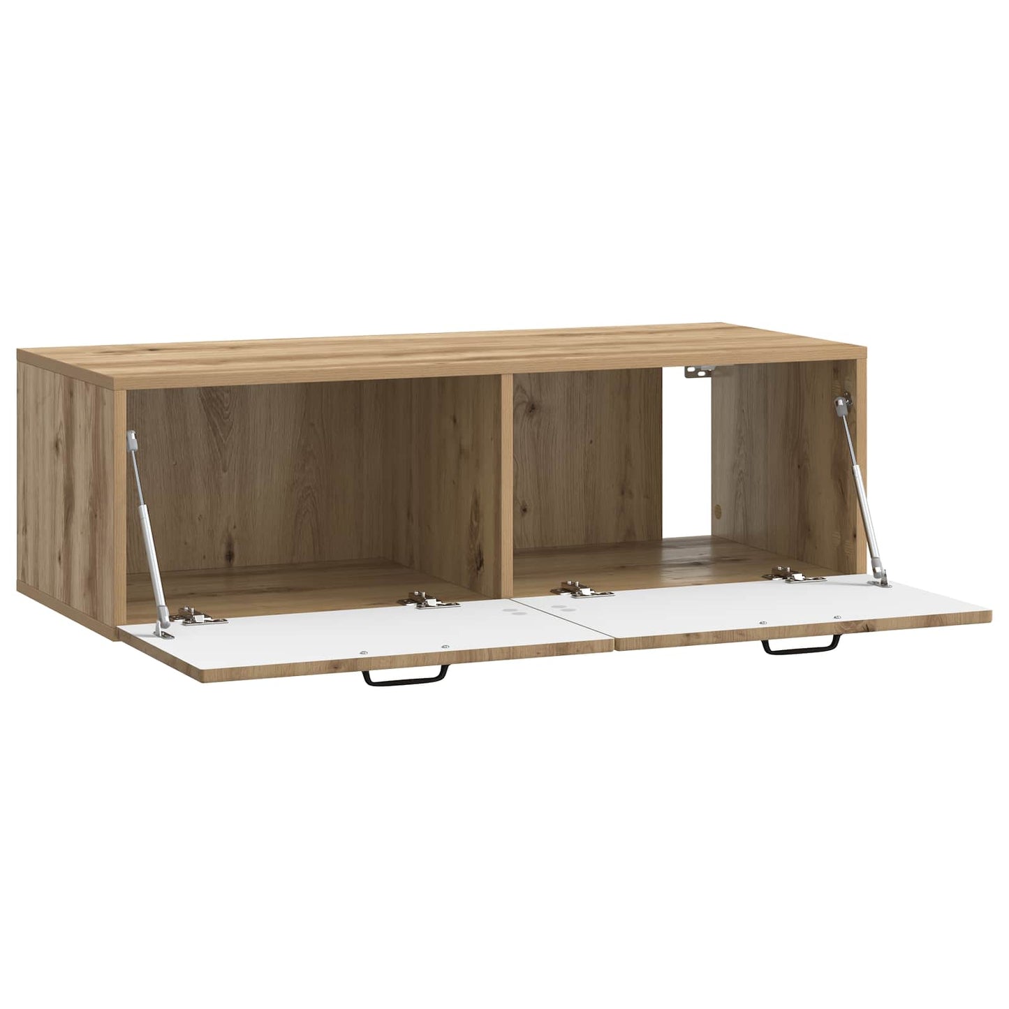 Væghængt TV-skab 98 x 41 x 30 cm Artisan-eg Konstrueret træ