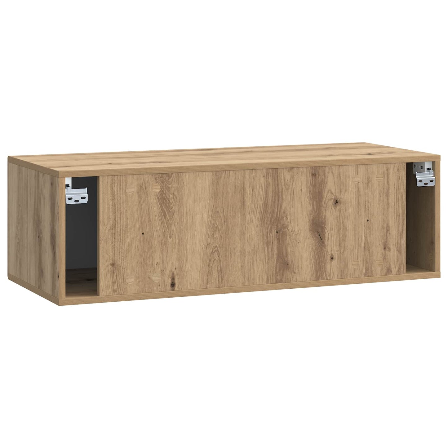 Væghængt TV-skab 98 x 41 x 30 cm Artisan-eg Konstrueret træ