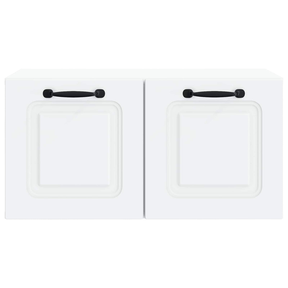 Væghængt TV-skab Hvid 59,5 x 31 x 30 cm Konstrueret træ