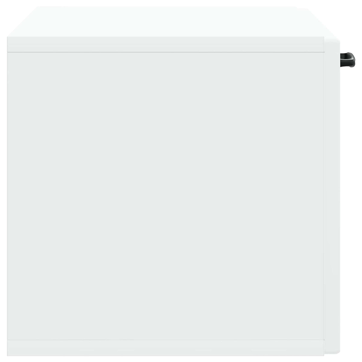 Væghængt TV-skab Hvid 59,5 x 31 x 30 cm Konstrueret træ