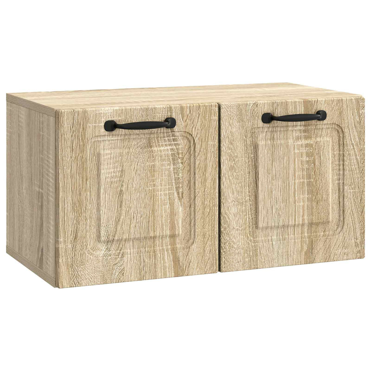 Væghængt TV-skab Sonoma-eg 59,5 x 31 x 30 cm Konstrueret træ