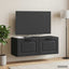 Væghængt TV-skab Sort 78,5 x 31 x 30 cm Konstrueret træ