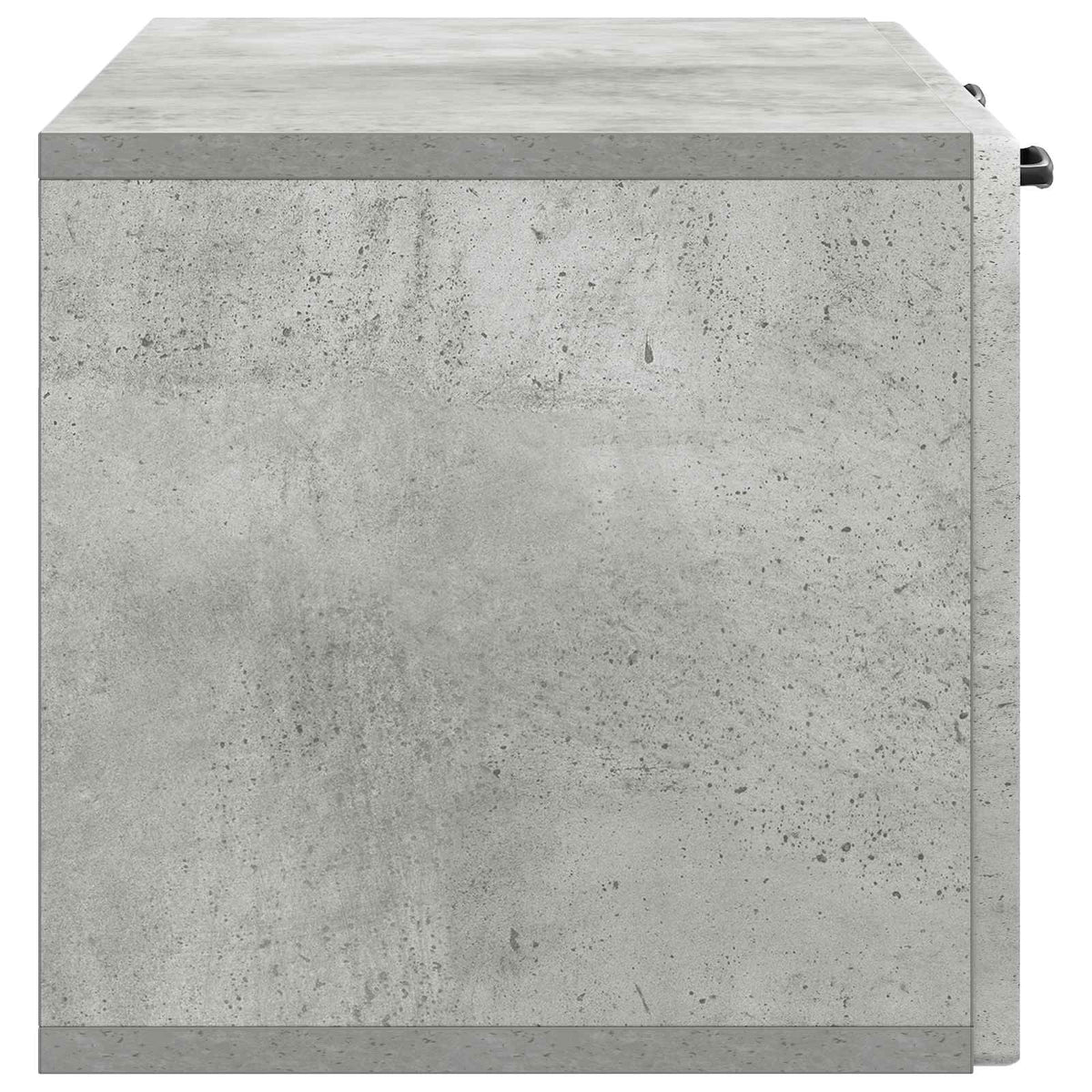 Væghængt TV-skab Betongrå 78,5 x 31 x 30 cm Konstrueret træ