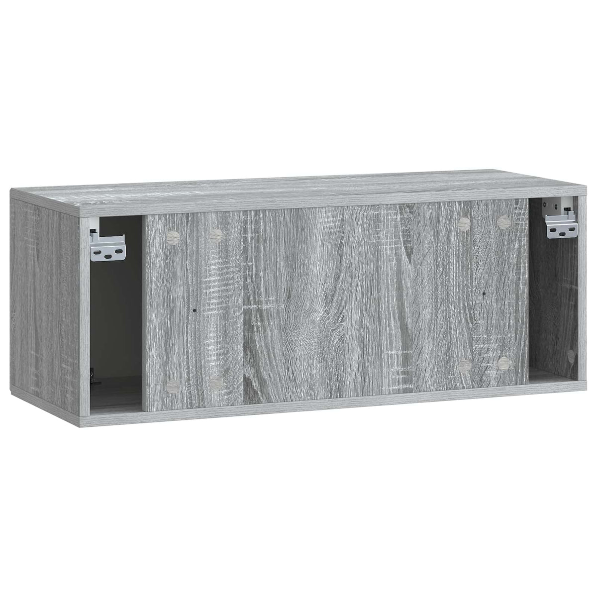 Væghængt TV-skab 78,5 x 31 x 30 cm Grå sonoma-eg