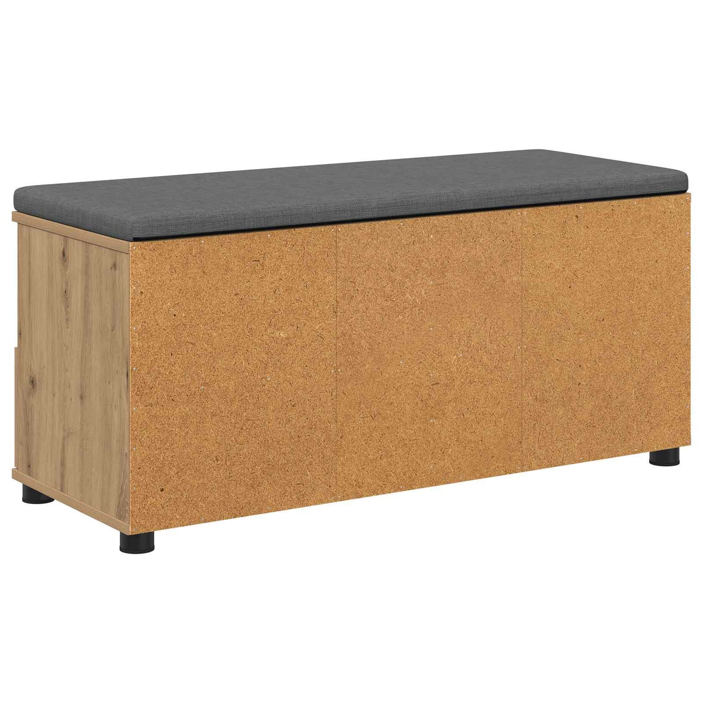 Hallbænk Artisan Eg 100 x 38 x 46 cm Kunstigt træ og stof