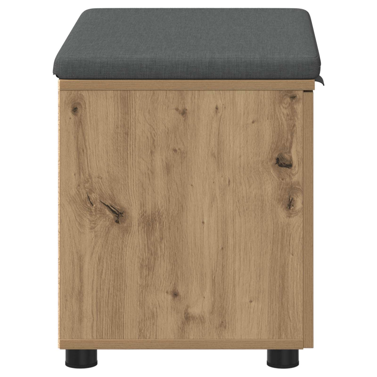 Hallbænk Artisan Eg 60 x 38 x 46 cm Kunstigt træ og stof