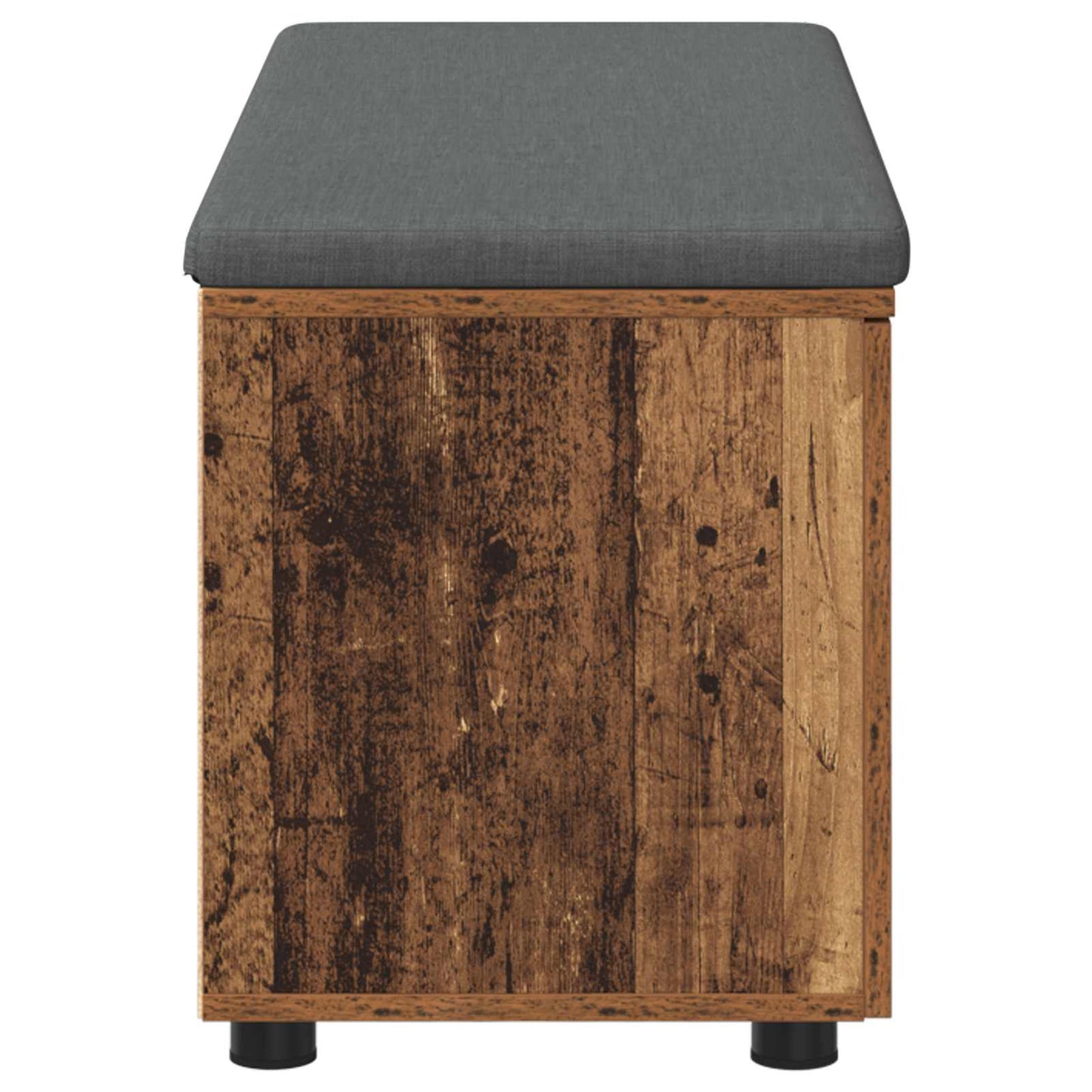 Hallbænk Gammelt træ 100 x 38 x 46 cm Kunstigt træ og stof