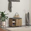 Hallbænk Artisan Eg 60 x 38 x 46 cm Kunstigt træ og stof