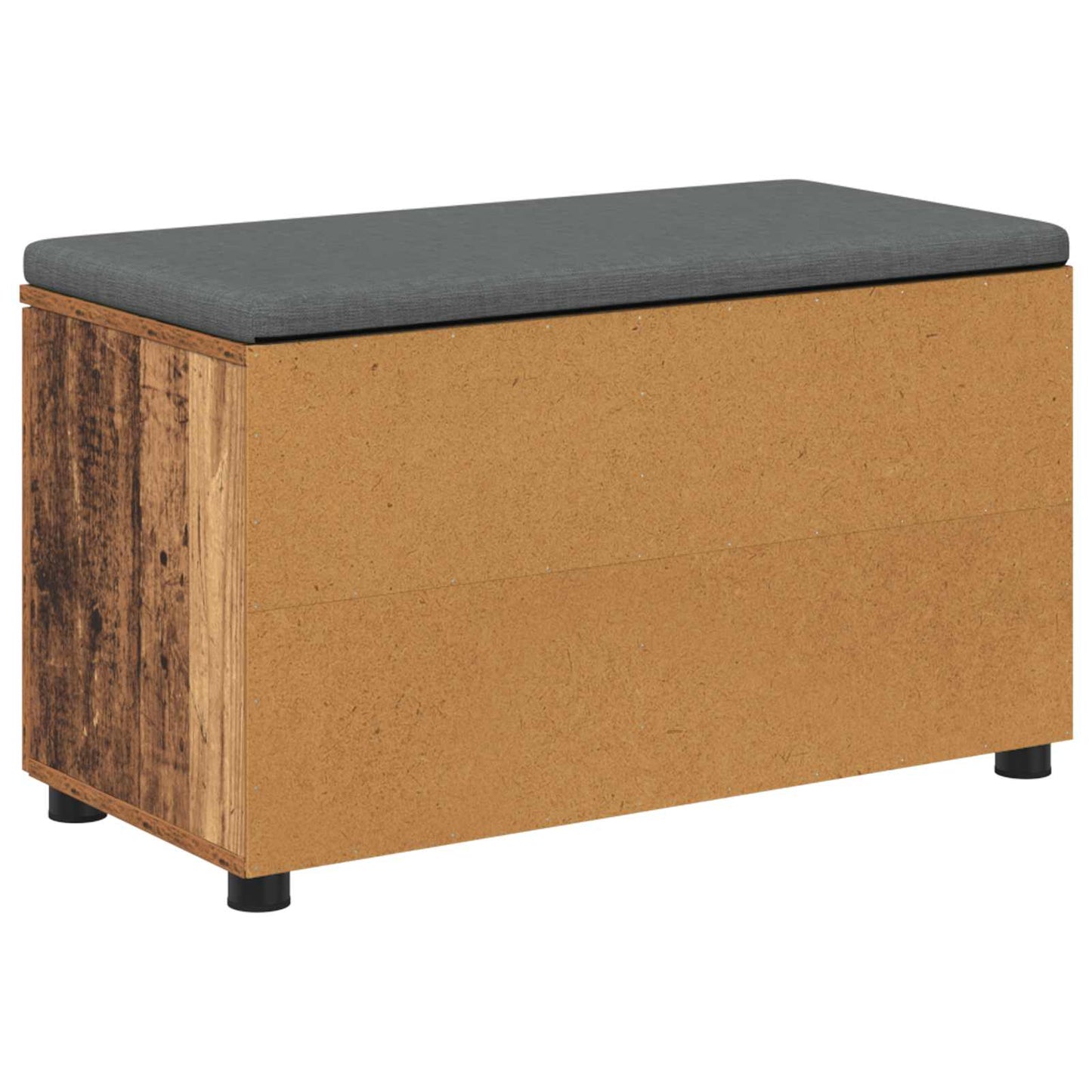 Hallbænk Gammelt træ 80 x 38 x 46 cm Kunstigt træ og stof