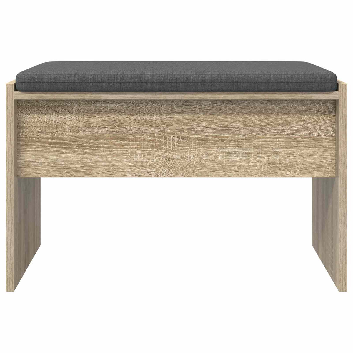 Hallbænk med pude Sonoma eg 63 x 38 x 40 cm