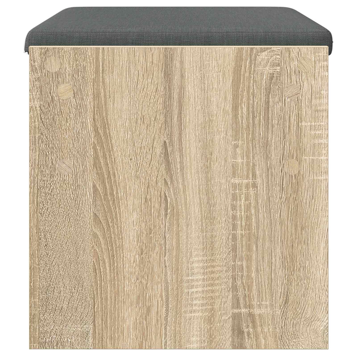 Hallbænk med pude Sonoma eg 63 x 38 x 40 cm