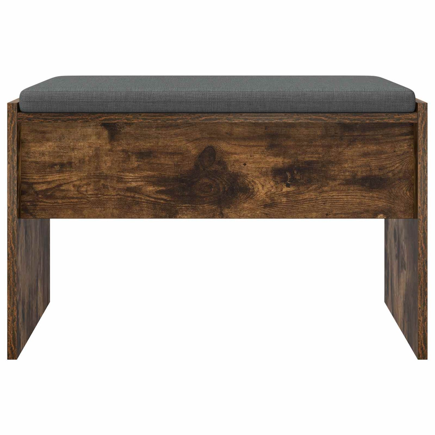 Hallbænk med pude Røget eg 63 x 38 x 40 cm