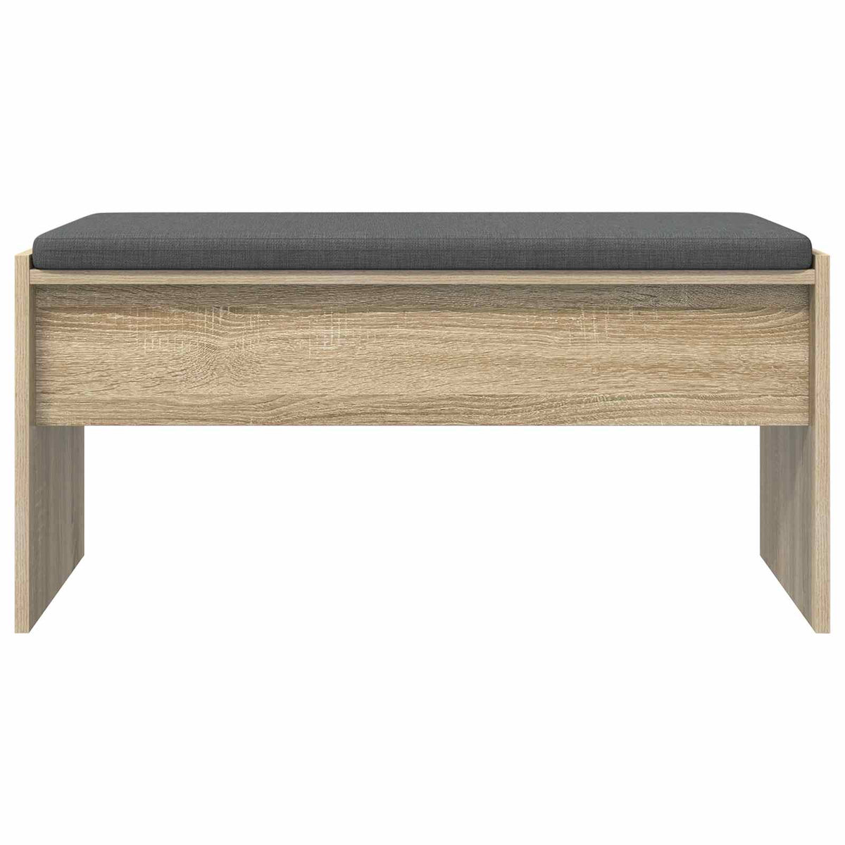 Hallbænk med pude Sonoma eg 83 x 38 x 40 cm