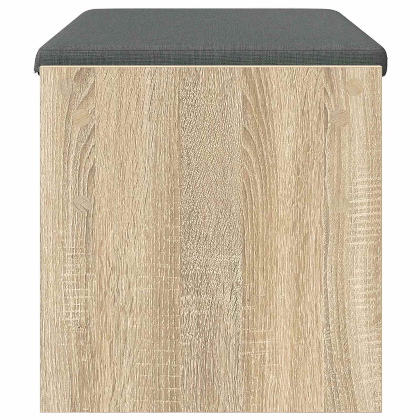 Hallbænk med pude Sonoma eg 83 x 38 x 40 cm