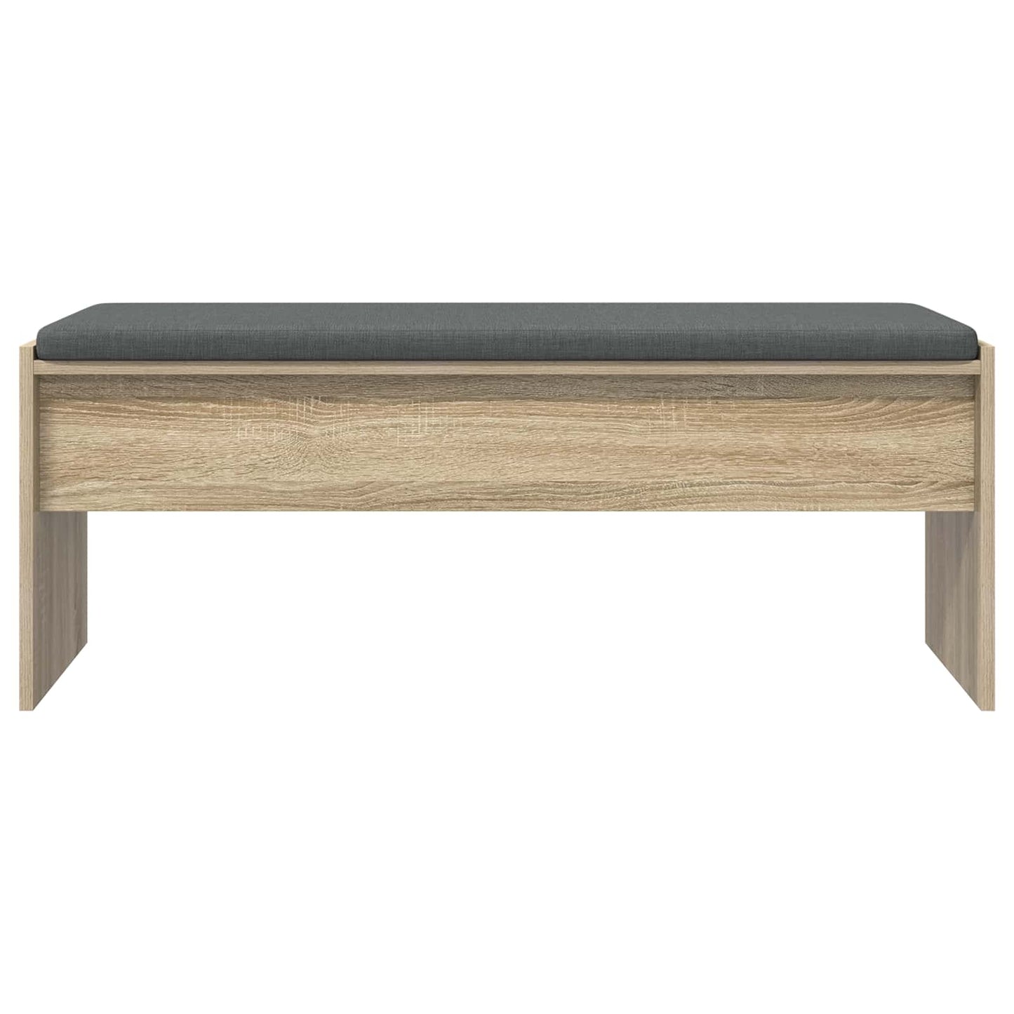 Hallbænk med pude Sonoma eg 103 x 38 x 40 cm