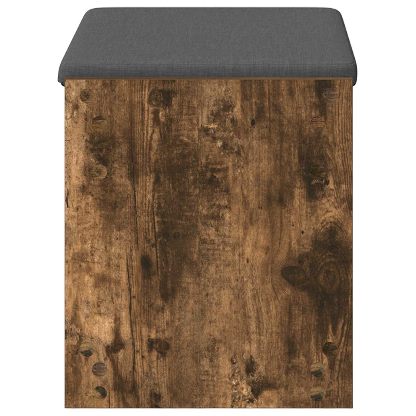 Hallbænk Røget Eg 63 x 38 x 45 cm Kunstigt træ og stof
