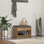 Hallbænk Artisan Eg 63 x 38 x 45 cm Kunstigt træ og stof