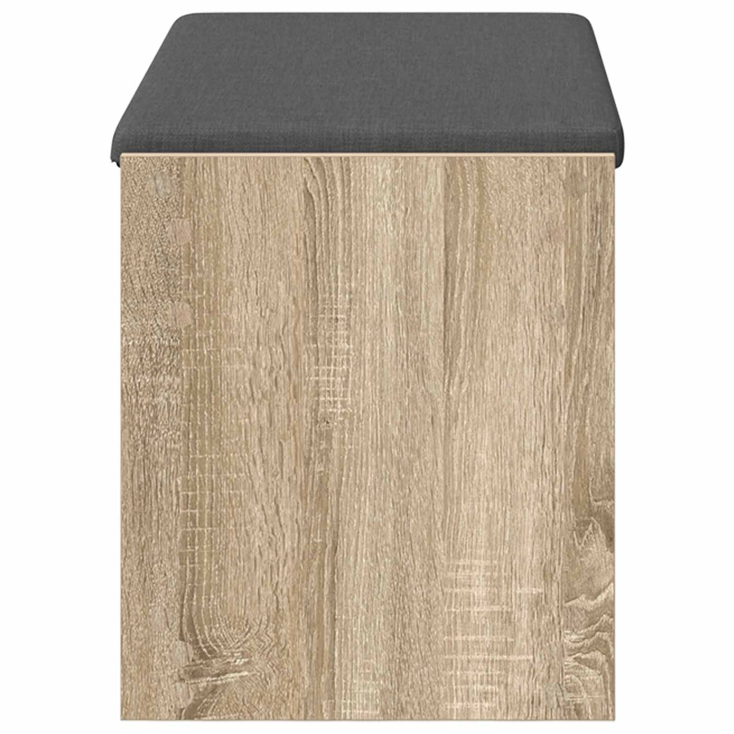 Hallbænk Sonoma eg 83 x 38 x 45 cm Kunstigt træ og stof