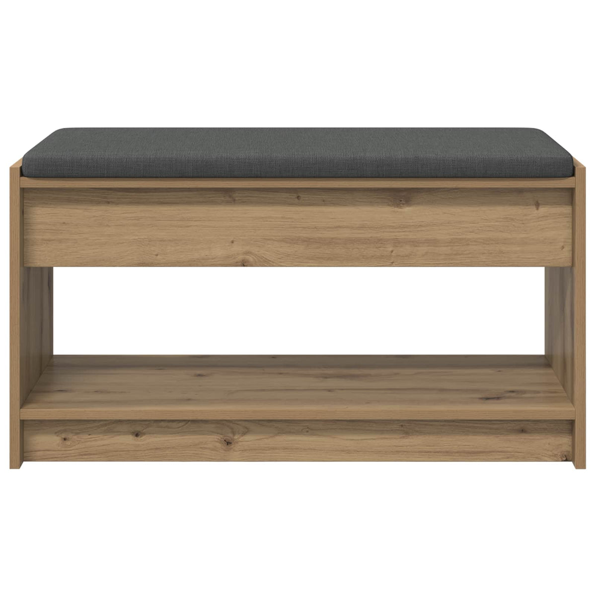 Hallbænk Artisan Eg 83 x 38 x 45 cm Kunstigt træ og stof