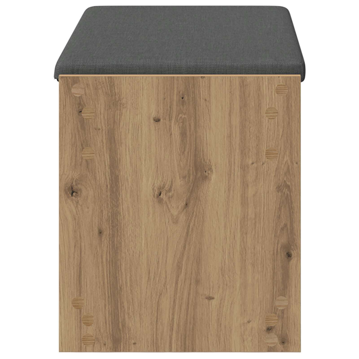 Hallbænk Artisan Eg 83 x 38 x 45 cm Kunstigt træ og stof