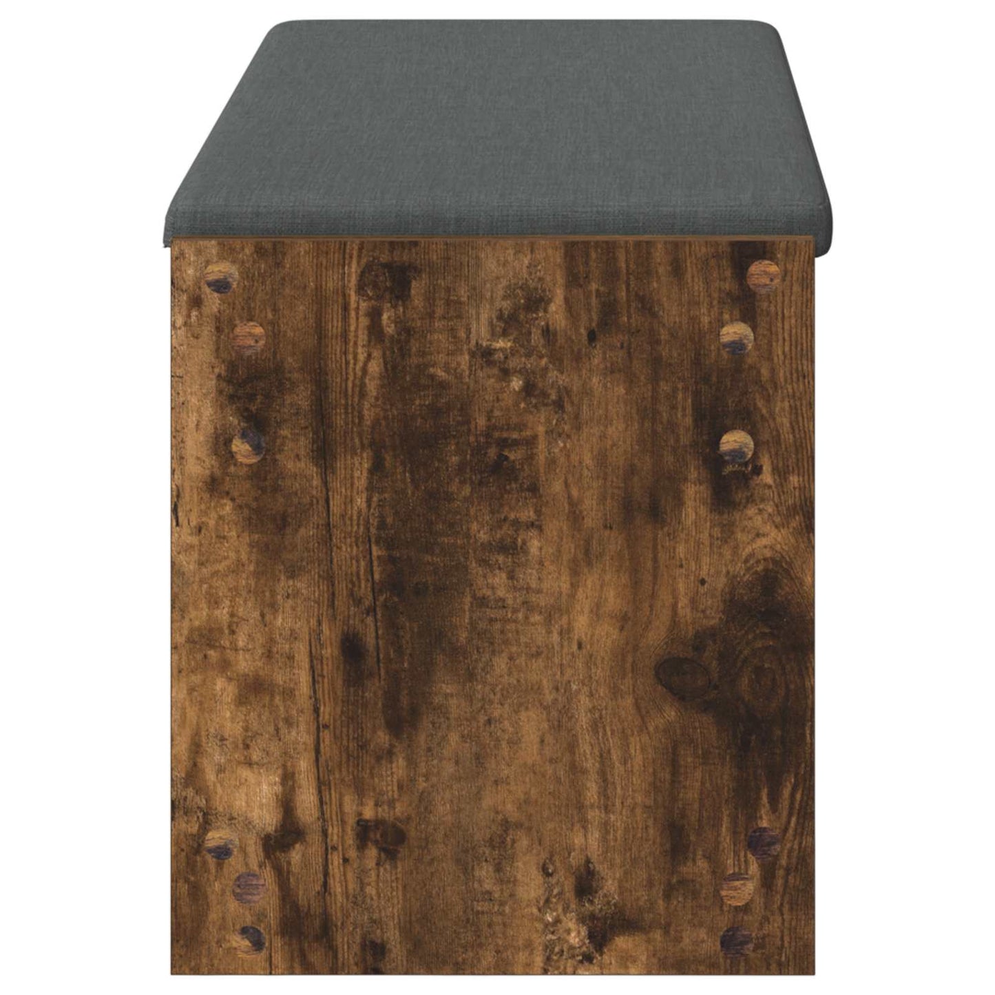 Hallbænk Røget Eg 103 x 38 x 45 cm Kunstigt træ og stof