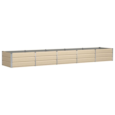 Plantekasse Elfenben 400 x 80 x 45 cm Stål