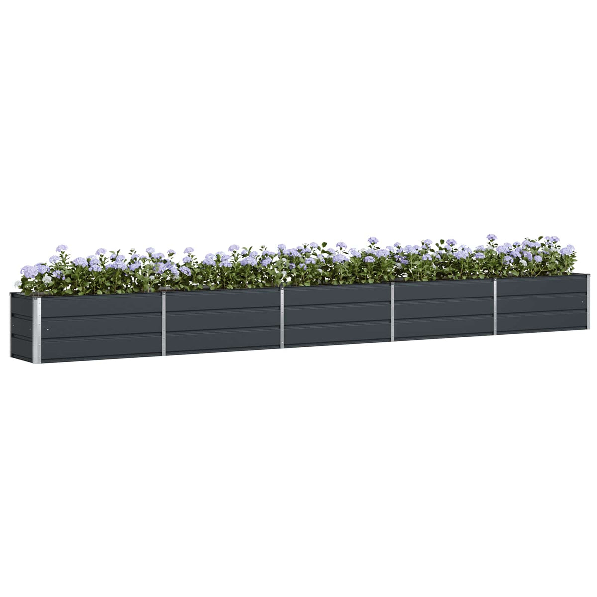 Plantekasse Antracit 480 x 50 x 45 cm Galvaniseret stål