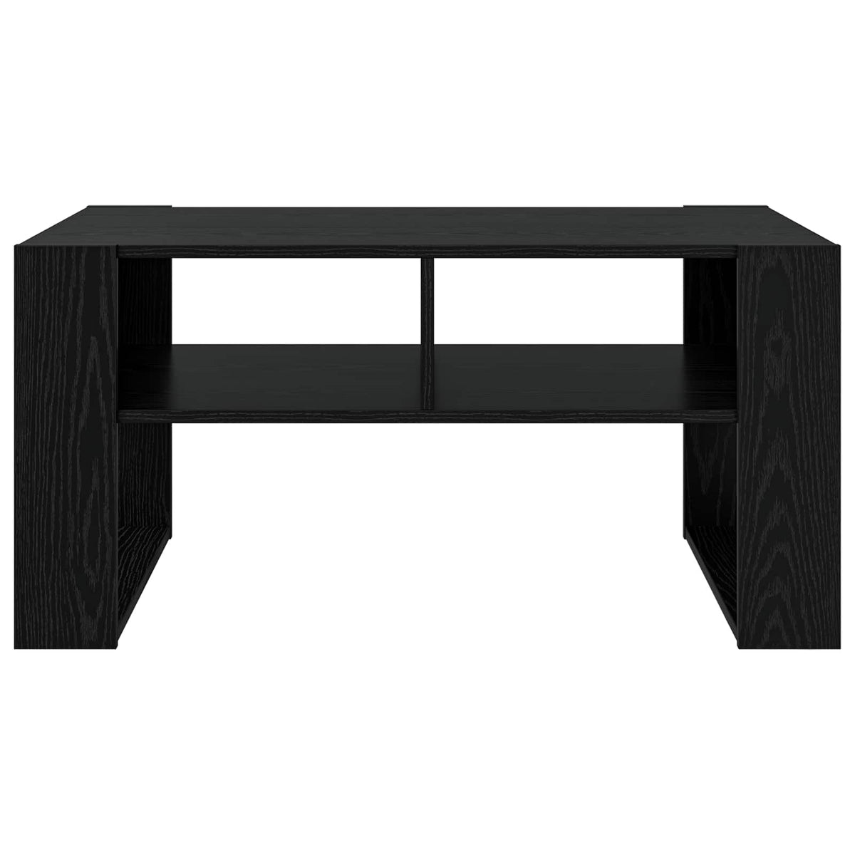Sofabord Sort eg 92 x 53 x 45 cm Konstrueret træ