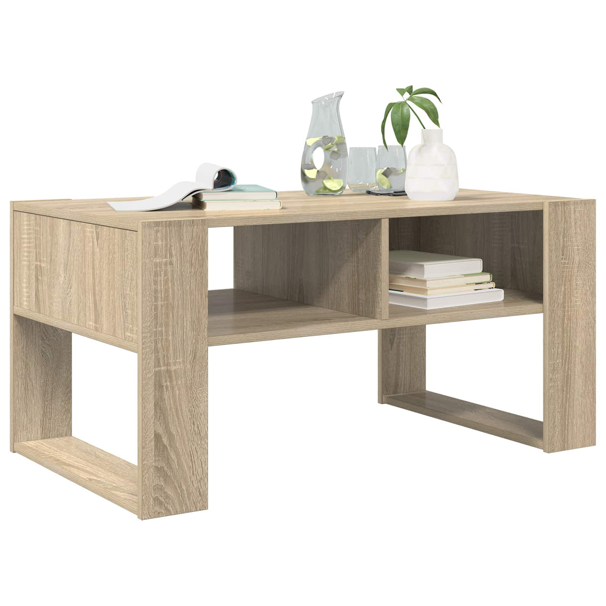 Sofabord Sonoma eg 92 x 53 x 45 cm Konstrueret træ