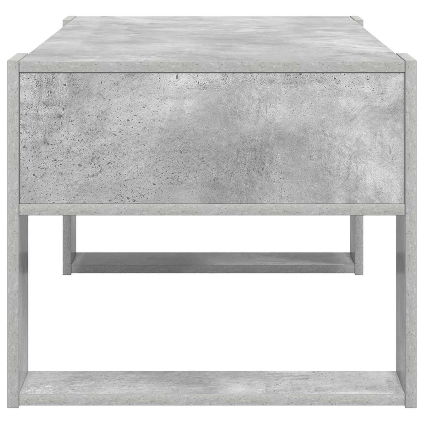 Sofabord Beton Grå 92 x 53 x 45 cm Konstrueret træ