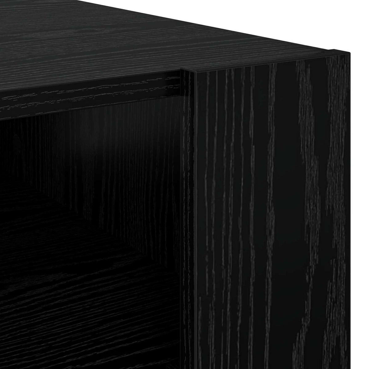 Sofabord Sort eg 66 x 53 x 45 cm Konstrueret træ