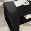 Sofabord Sort eg 66 x 53 x 45 cm Konstrueret træ