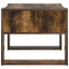 Sofabord Røget eg 66 x 53 x 45 cm Konstrueret træ