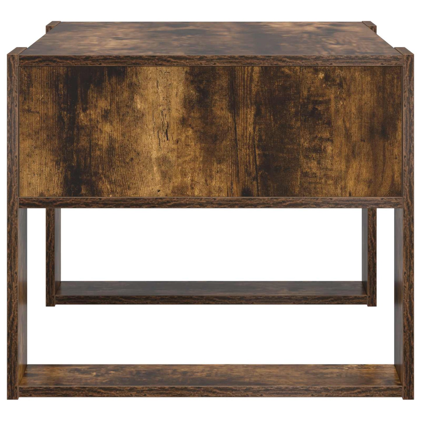 Sofabord Røget eg 66 x 53 x 45 cm Konstrueret træ