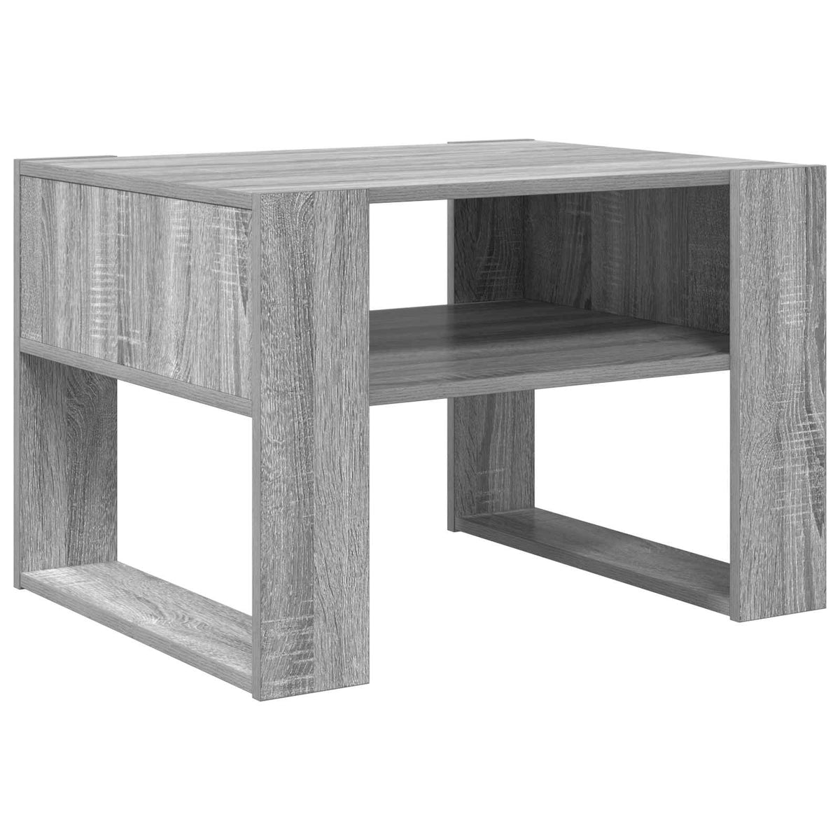 Sofabord Grå Sonoma 66 x 53 x 45 cm Konstrueret træ