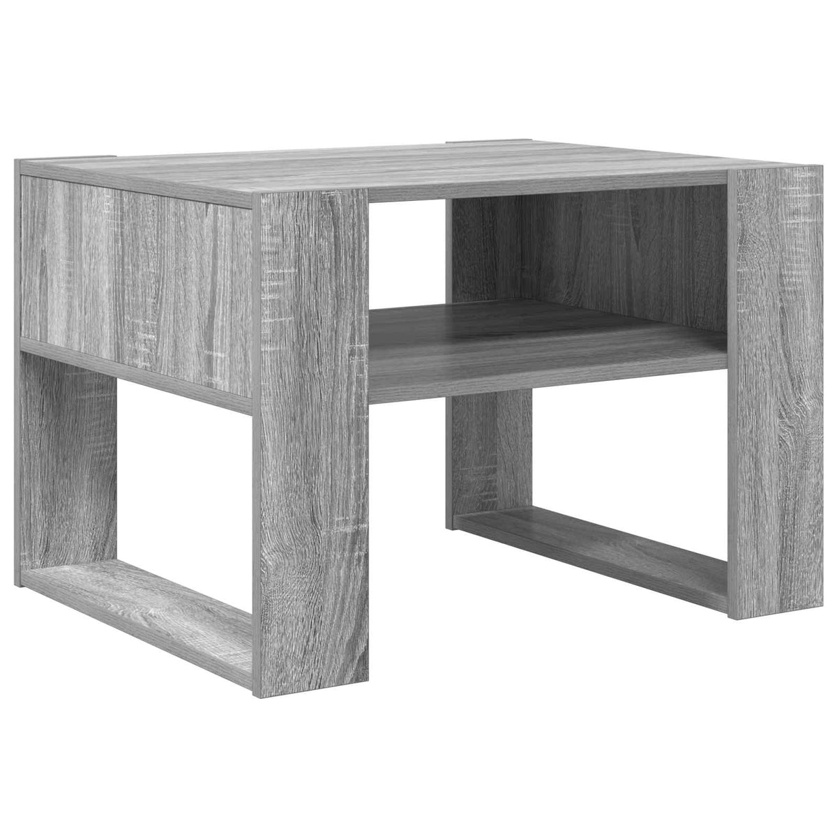 Sofabord Grå Sonoma 66 x 53 x 45 cm Konstrueret træ