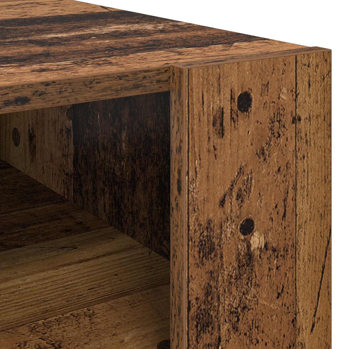 Sofabord Gammelt træ 66 x 53 x 45 cm Konstrueret træ