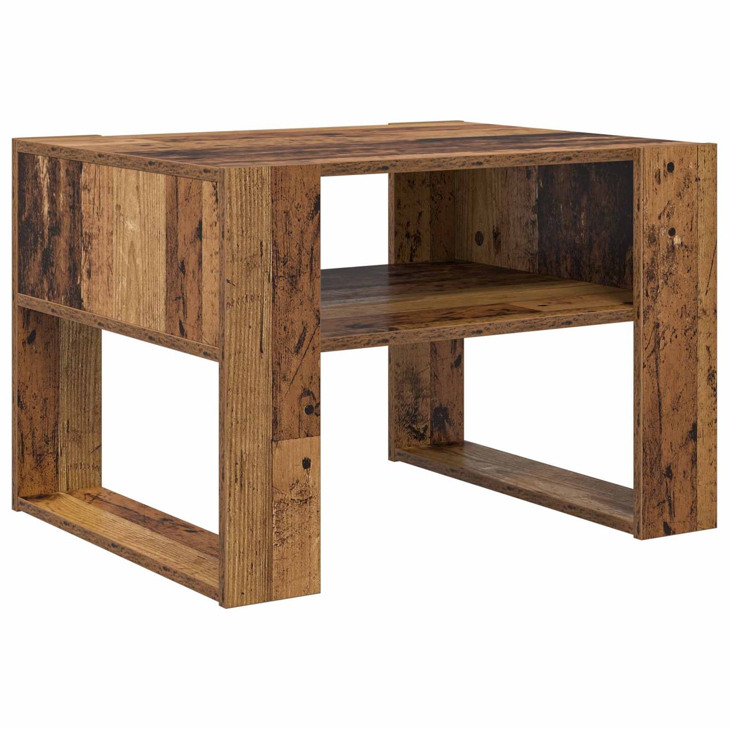 Sofabord Gammelt træ 66 x 53 x 45 cm Konstrueret træ