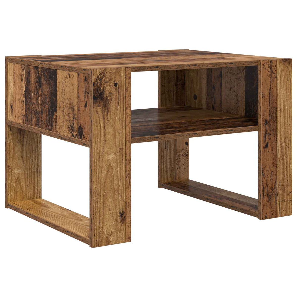 Sofabord Gammelt træ 66 x 53 x 45 cm Konstrueret træ