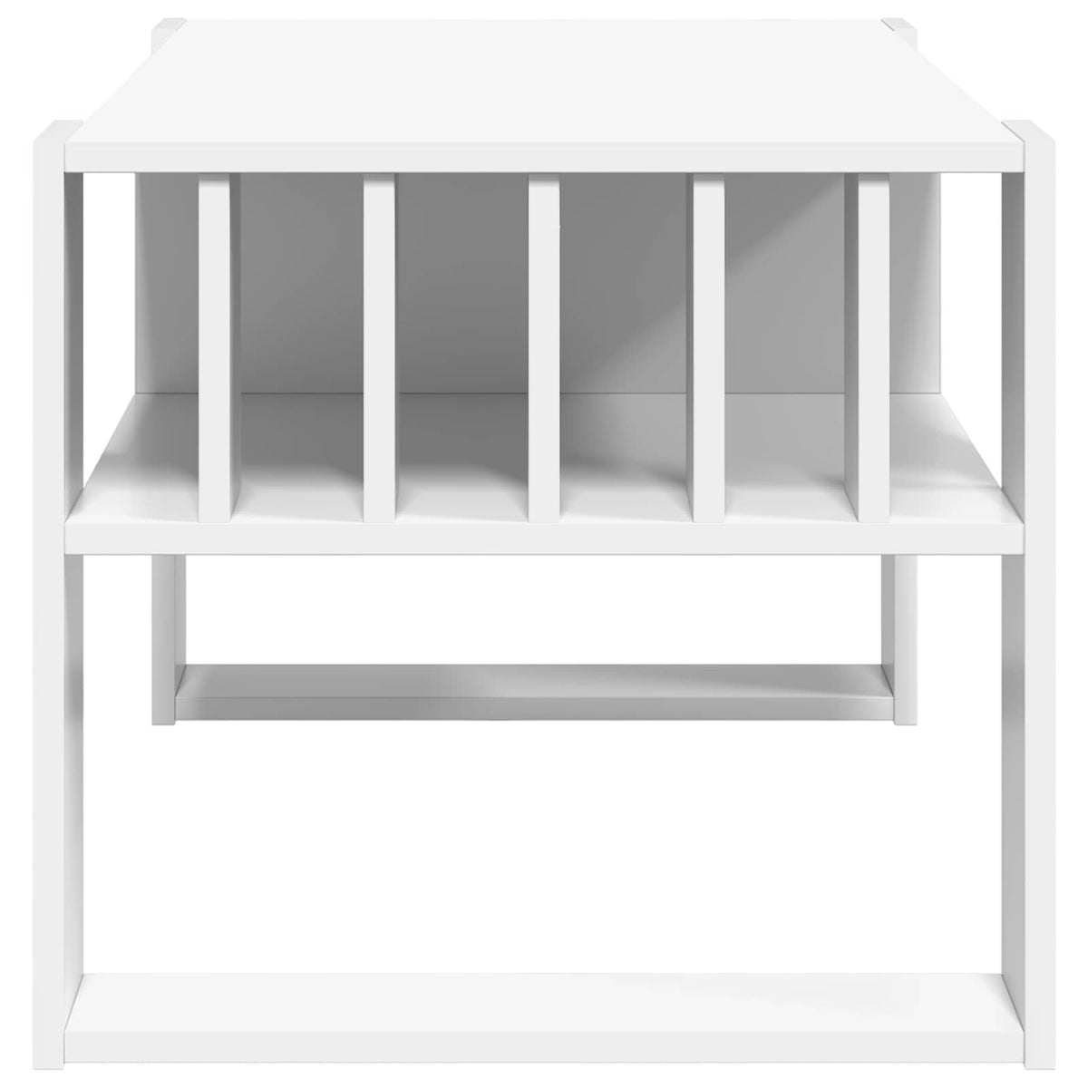 Sofabord Hvid 92 x 49,5 x 45 cm Konstrueret træ