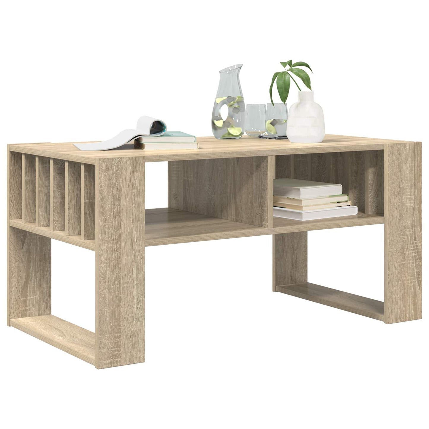 Sofabord Sonoma eg 92 x 49,5 x 45 cm Konstrueret træ