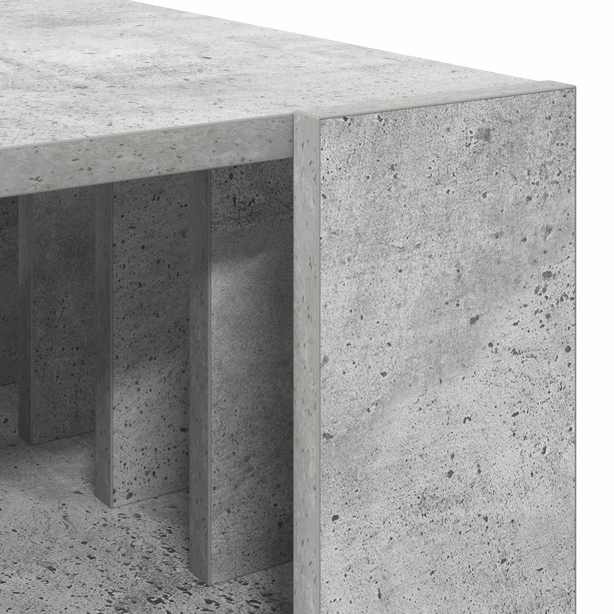 Sofabord Beton Grå 92 x 49,5 x 45 cm Konstrueret træ