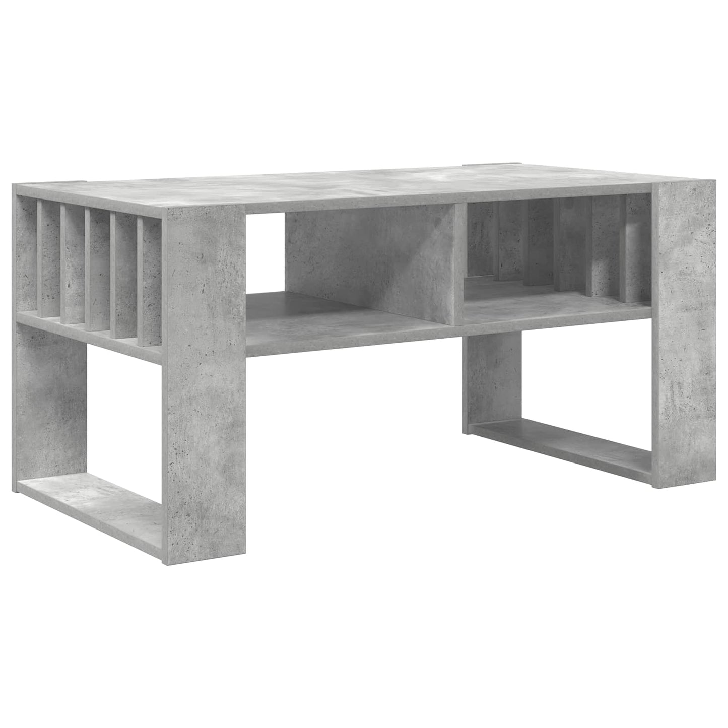 Sofabord Beton Grå 92 x 49,5 x 45 cm Konstrueret træ