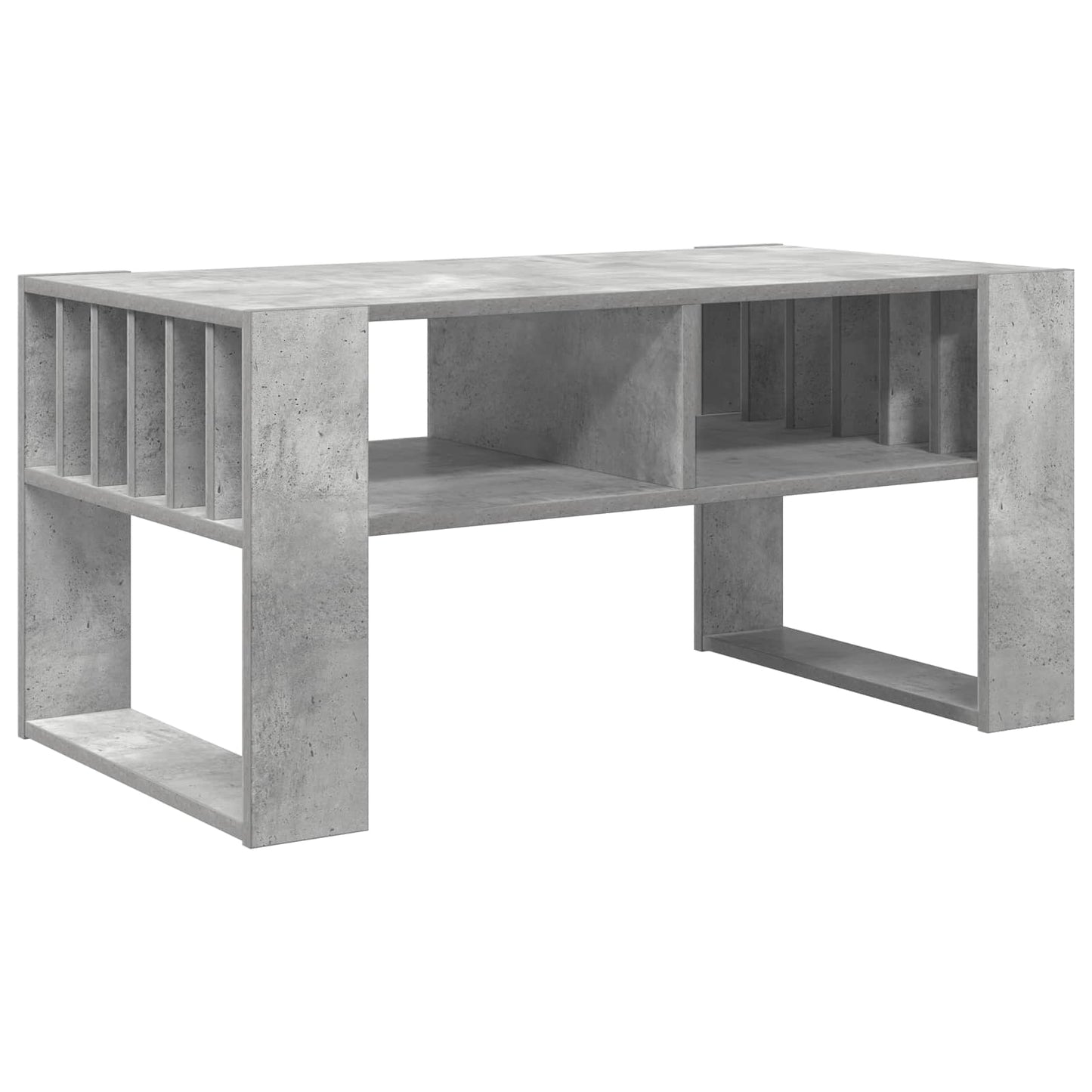 Sofabord Beton Grå 92 x 49,5 x 45 cm Konstrueret træ