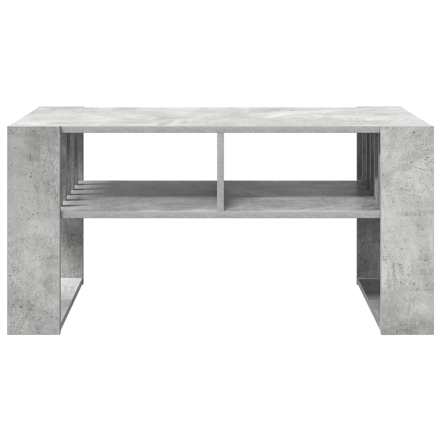 Sofabord Beton Grå 92 x 49,5 x 45 cm Konstrueret træ