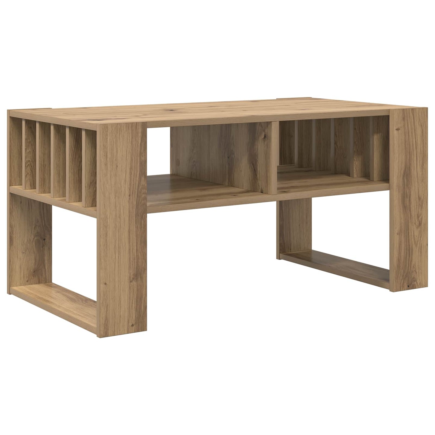 Sofabord Artisan Egetræ 92 x 49,5 x 45 cm Konstrueret træ