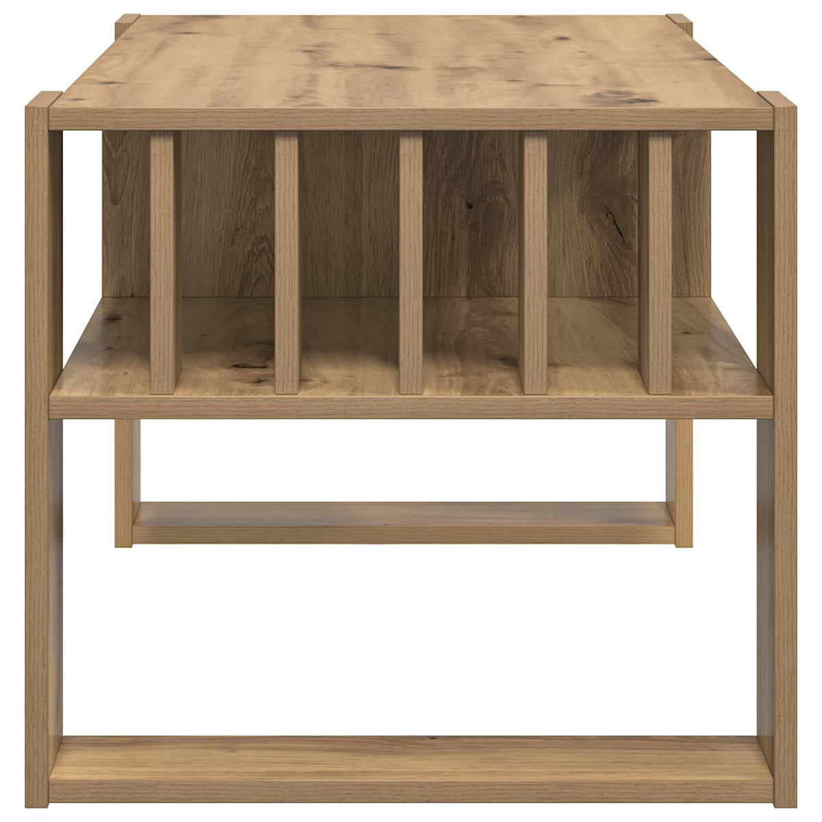 Sofabord Artisan Egetræ 92 x 49,5 x 45 cm Konstrueret træ