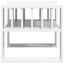 Sofabord Hvid 66 x 49,5 x 45 cm Konstrueret træ