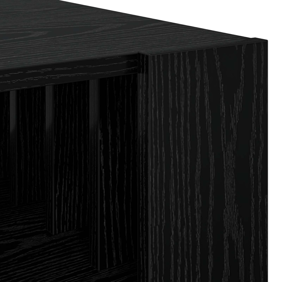 Sofabord Sort eg 66 x 49,5 x 45 cm Konstrueret træ