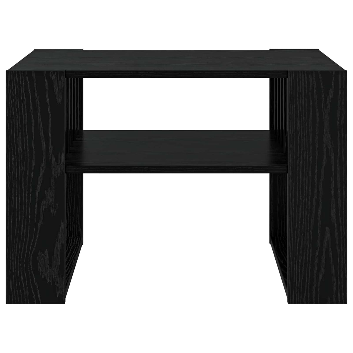 Sofabord Sort eg 66 x 49,5 x 45 cm Konstrueret træ